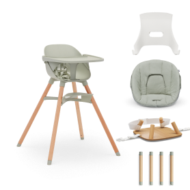 The Chair in Sage / 3-in-1 High Chair Kit