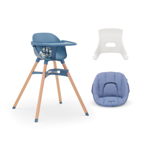 The Chair in Blueberry / High Chair + Infant Kit