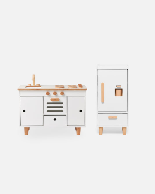 The Play Kitchen + Fridge